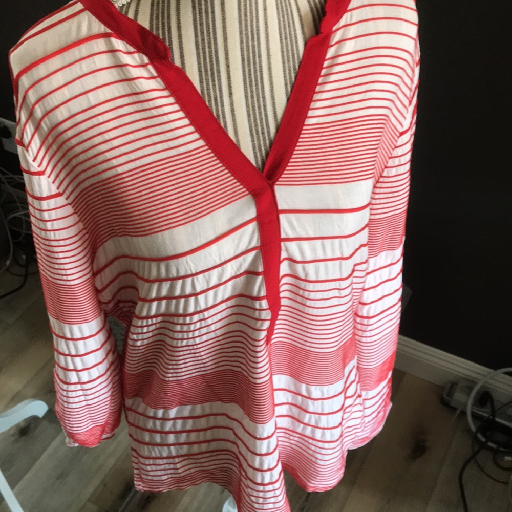 Sanctuary, Anthropologie, long or 3/4 sleeve top - Picture 7 of 9